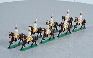 8 seltene Zinn Figuren Paradeuniform von Preußen Kürassiere Reg. Nr. 7 - Bild 1 von 7