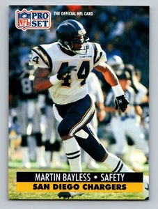 1991 Pro Set #280 Martin Bayless   San Diego Chargers - Picture 1 of 2