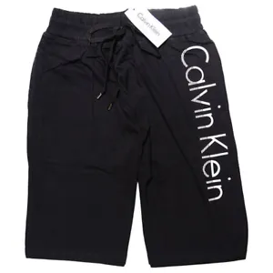 Calvin Klein Mens Loungewear Shorts Casual Black Relax Sleepwear Cotton Short - Picture 1 of 12