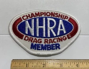 National Hot Rod Association NHRA Championship Drag Racing Member Souvenir Patch - Picture 1 of 3