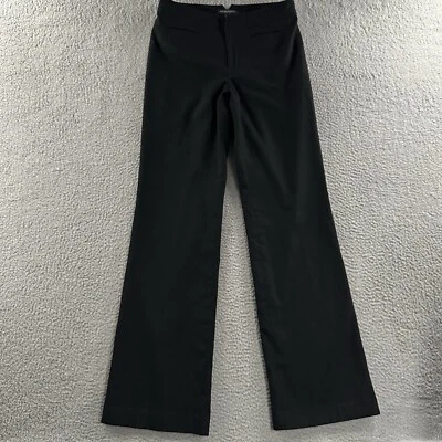Banana Republic Womens Pants Black Size 4L Harrison Mid Rise Wool Cashmere Blend - Image 1 of 4