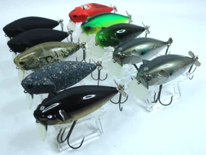 Lote de 10 Raid Japan Scratch 21 g (3/4 oz) 79,8 mm (ganchos cambiados, pintura pelada). - Imagen 1 de 13