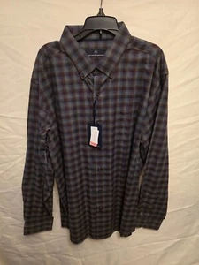 Hart Schaffner Marx Long-Sleeve XL Button Up Shirt NWT 100% Cotton - Picture 1 of 6