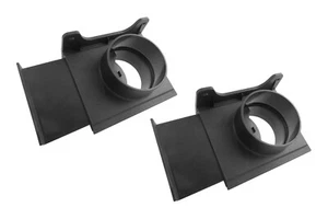 Taytools 2 Pack 4" ABS Plastic Blast Gates w/ Wall Mounting Bracket 278680 - Picture 1 of 3