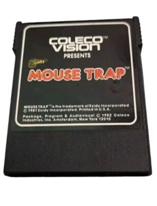 Mouse Trap ColecoVision Video Game Cart 80s Vintage Arcade Coleco - Picture 1 of 4