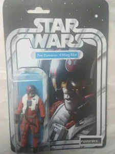 STAR WARS POE DAMERON X-WING PILOT DKE BOOTLEG FIGURE 1/1 & CASE - Picture 1 of 3