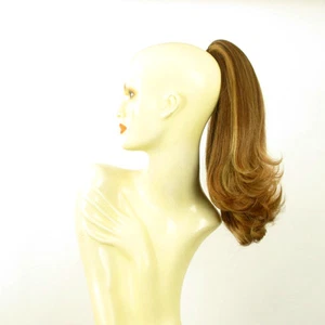 Hairpiece ponytail 15.75 golden brown wick 8/6bt27b peruk - Imagen 1 de 7