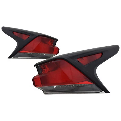 左司机右乘客侧外尾灯适合 18-21 雷克萨斯 NX300 NX300h — 第 1/4 张图片