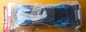 New Genuine Traxxas 6717 X Rustler® 4wd VXL® Body Special Edition Blue / Silver - Picture 1 of 2