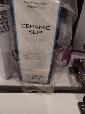 SUNDAY RILEY - Limpiador de arcilla deslizante de cerámica - Tamaño completo - 5 oz / 150 ml - Caja nueva Foto 1 de 2