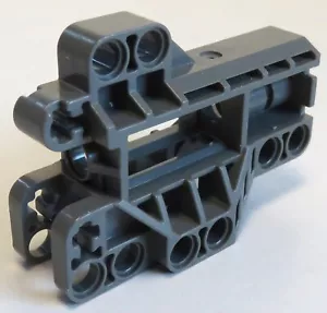 LEGO Technic - Verbinder / Connector Block 7 x 3, dunkelgrau # 32305 - Bild 1 von 2