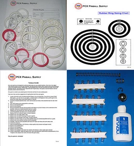 Kit de puesta a punto de máquina de pinball Stern Cheetah 1980 - Imagen 1 de 1