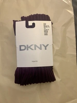 DKNY Tights Womens Large Purple Control Top New, Vintage 1999 - Image 1 of 4