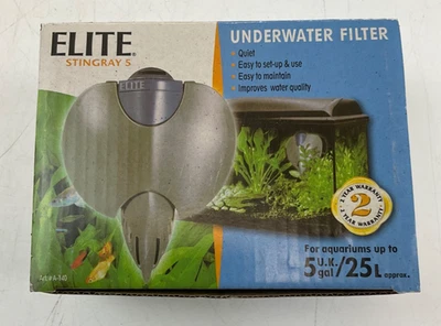 ELITE STINGRAY INTERNAL FISH TANK AQUARIUM FILTER PUMP 5,10,15 TROPICAL - Image 1 of 4