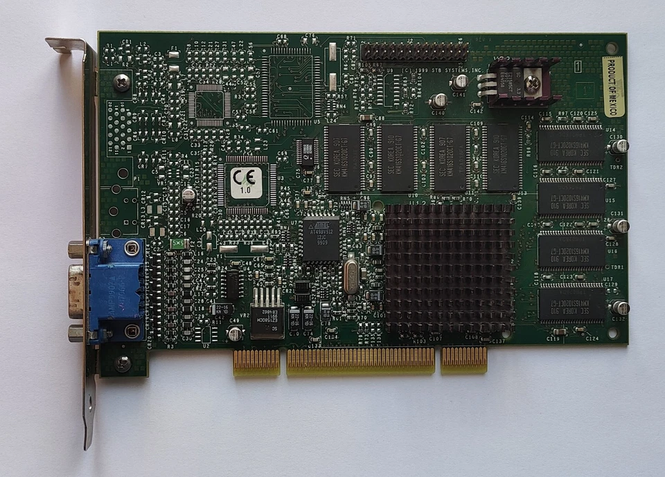 3dfx Voodoo 3 2000 Amiga Compatible  16MB PCI Graphics Card - Test OK! 072 - Image 1 of 4
