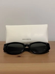 Authentic Gentle Monster Black Dada-01 Sunglasses - Picture 1 of 4