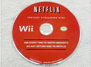 Netflix Instant Streaming Disc for Nintendo Wii Game Disc Only - Picture 1 of 1