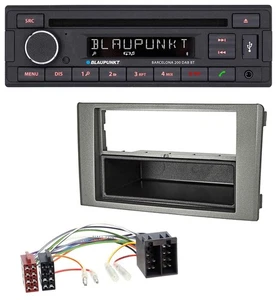 Blaupunkt USB DAB CD Bluetooth MP3 Autoradio für Iveco Daily (06-14) dunkelgrau - Bild 1 von 9