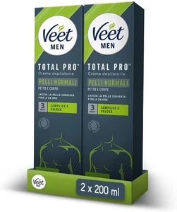 Men Crema Depilatoria Uomo Petto E Corpo per Pelli Normali, Dermatologicamente T - Foto 1 di 7