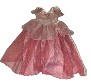 Disney Store Desteñido Princesa Aurora Niñas Vestido Rosa Sin Mangas Disfraz - Imagen 1 de 10