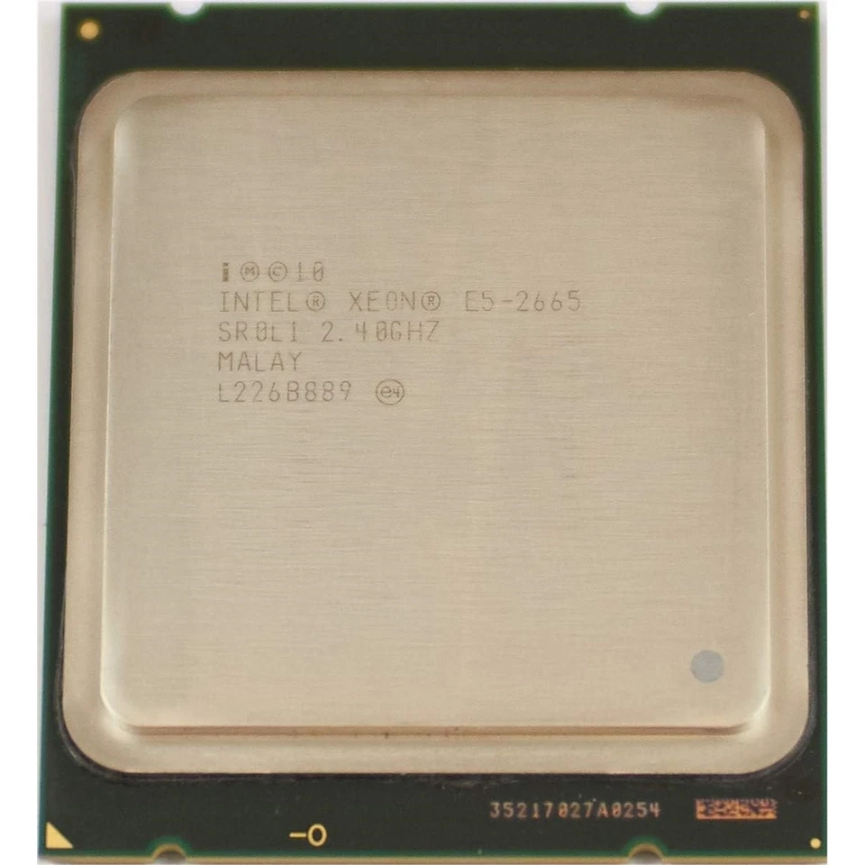 Intel Xeon® e5-2665 8-core 2.4GHz Processor (SR0L1) - Image 1 of 1