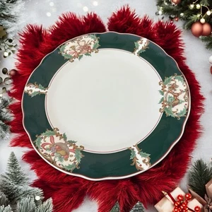 Noritake Primachina Home for Christmas Dinner Plate 9425 Ovenware 10.75” - Picture 1 of 3