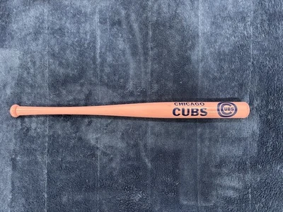 Chicago Cubs PINK/BLUE Mini 18" Baseball Bat - Image 1 of 2