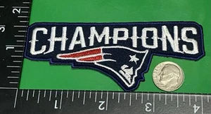 NEW  ENGLAND PATRIOTS ☝️IRON ON PATCH.  🏈 Unbranded 🇺🇸 Champions - Picture 1 of 3