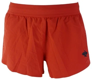 Rabbit Women Lined Running Gym Orange Shorts Size Small - Picture 1 of 10