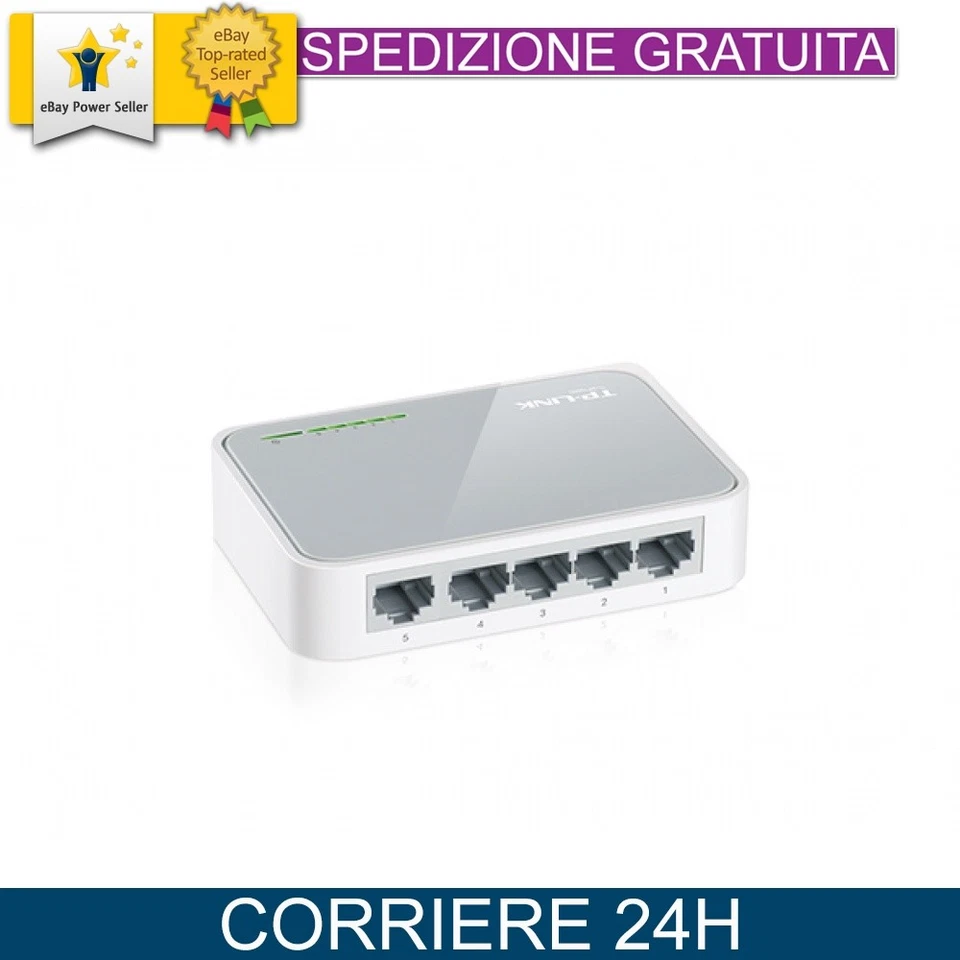 TP-Link TL-SF1005D Switch di Rete 100Mbps RJ45 Ports