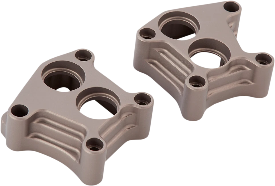 Bloques de elevación Arlen Ness calibre 10 titanio 99-17 Harley Davidson doble cámara Foto 1 de 1