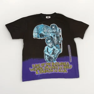 Barriers King of the Battlefield Graphic Tee L lila schwarz Shirt - Bild 1 von 7