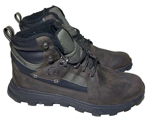 Timberland Hombres 11 Treeline Trek Invierno Impermeables Marrón Oscuro Grano Completo Botas - Imagen 1 de 14