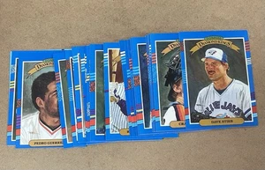 1990 DONRUSS DIAMOND KINGS COMPLETE SET (1-27) HAND COLLATED - BIGGIO, BONDS - Bild 1 von 3