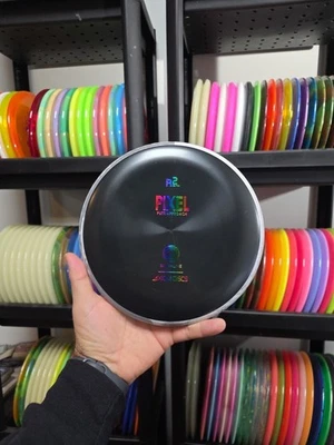 Axiom MVP Discs R2 Neutron Pixel 174g Simon Line Disc Golf Putter  - Image 1 of 4