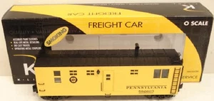 K-Line K767-1891 O Gauge Pennsylvania MOW Bunk Car #592603 w/ Smoke LN/Box - Picture 1 of 2
