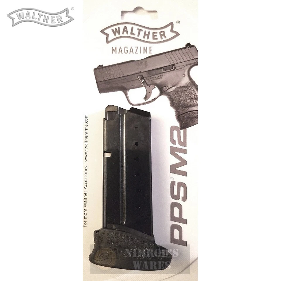 WALTHER ARMS INC Walther PPS M2 9mm 7 Round MAGAZINE Steel 2807793 FAST SHIP