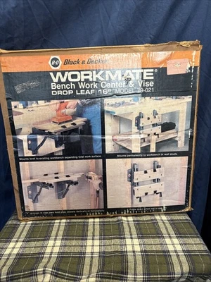 Black & Decker Workmate 79-021 Bench Top/Wall Mount 16" Work Center & Vise   PT - Image 1 of 4