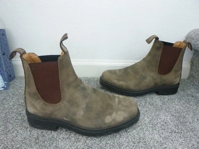 Женские ботильоны Blundstone Chelsea деревенские коричневые кожаные без застежек на лодыжке 5,5 8,5 - Изображение 1 из 4