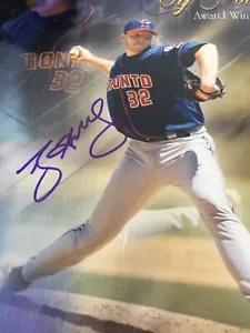 Roy Halladay Signed 2003 CY Young Photo - Toronto Blue Jays - Picture 1 of 6