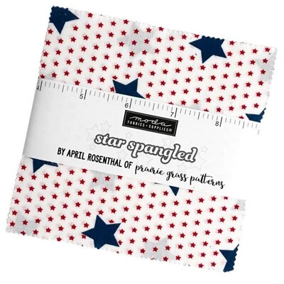 Star Spangled Charm Pack by April Rosenthal for Moda Fabrics - Image 1 of 3