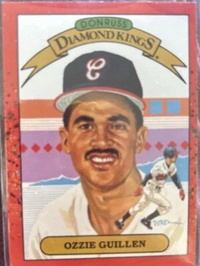 1989 DONRUSS OZZIE GUILLEN #15 DIAMOND KINGS RARE CARD MINT CONDITION - Bild 1 von 3