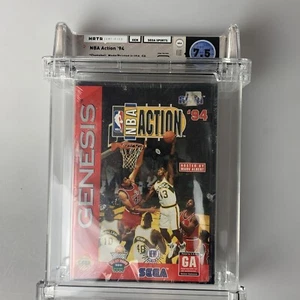 NBA Action 94 Sega Genisis Certificado WATA 7,5 Sellado Totalmente Nuevo - Imagen 1 de 7