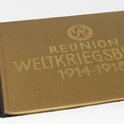WWI German Cigarette Card Album Reunion The World War 1914-1918 Artillery Tanks