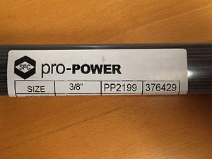 SPC Pro Power PP2199 Heat Shrink Tubing, Size 3/8" x 6" Black (16pcs = 1 lot) - Picture 1 of 3