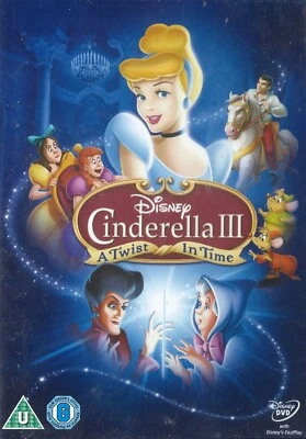 Cinderella 3: A Twist in Time (2007) DVD, Disney, Jennifer Hale [Region 2] - Image 1 of 3