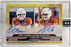 Arch Manning/Quin Ewers 2023 Panini Instant GOLD Autograph Auto #&#39;d 8/10 - TEXAS