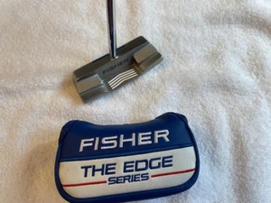 FISHER PUTTER..LEFT HANDED.. The Edge Series ES6 Center Shaft 36" PUTTER..LQQK! - Picture 1 of 6