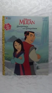 Disneys Mulan Überraschungen und Verkleidungen Papierpuppe, Goldene Bücher, 1998 - Bild 1 von 7