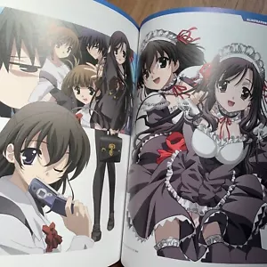 School Days Series Illustrazione Collezione Art Book YanDere Gioco Anime Overflow - Foto 1 di 19